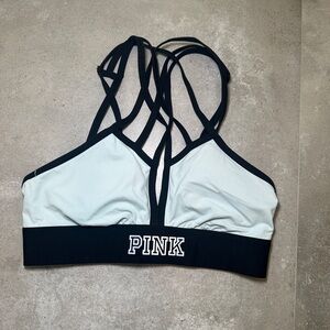 Pink by a Victoria’s Secret sports bra